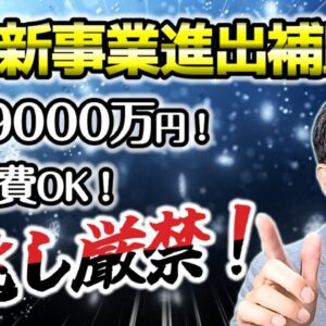 2025年最新補助金情報　新事業進出補助金とは?